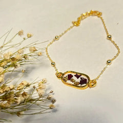 Real Flower Bracelete