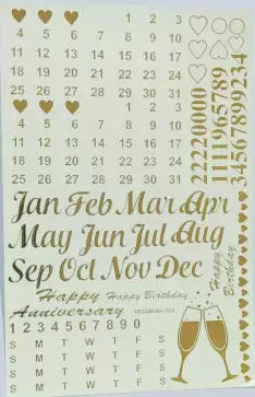 Calendar Stickers